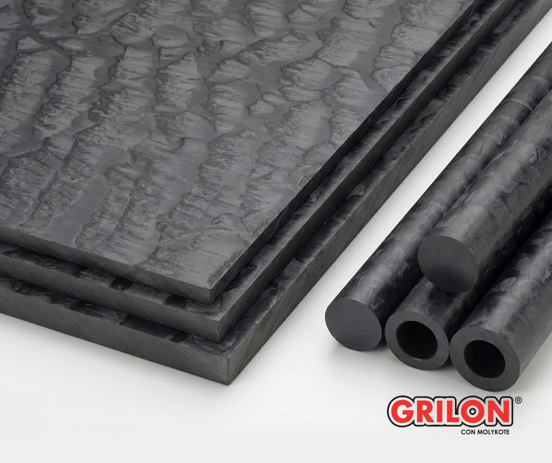 Planchas, barras y tubos de Grilonite